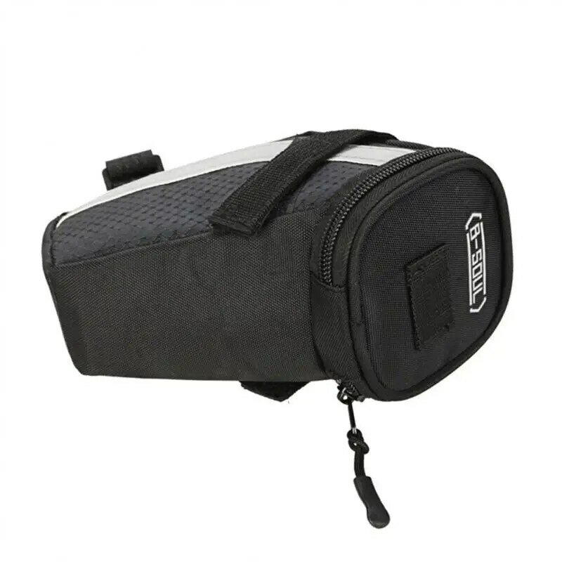 Bolsa portátil para SILLÍN de bicicleta, bolsa trasera de almacenamiento de nailon resistente al agua, accesorios para ciclismo de montaña