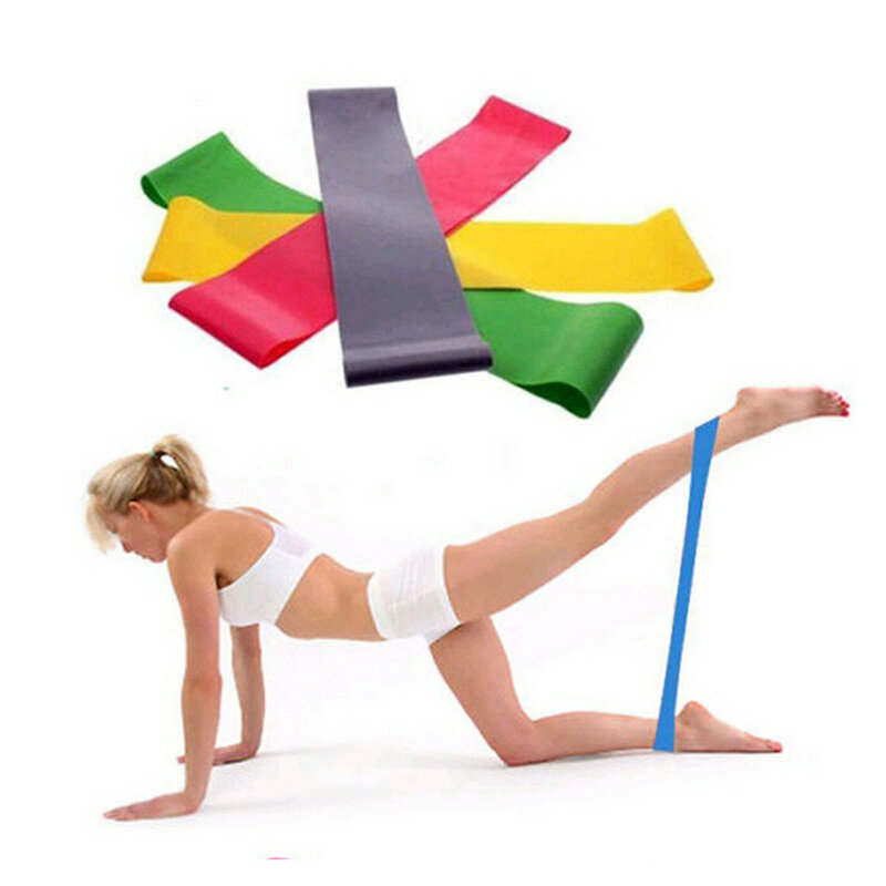 شريط حلقي لتدريبات المقاومة اليوغا بيلاتيس المنزل الصالة الرياضية اللياقة البدنية ممارسة تجريب الجسم بيلاتيس قوة التدريب 4.18