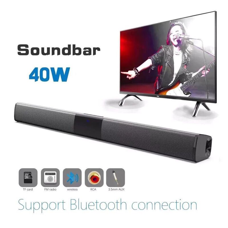 Altoparlanti Wireless Sound Bar per Tv Pc con Subwoofer Bose altoparlante Bluetooth Audio Computer Home Theater Subwoofer colonna Som