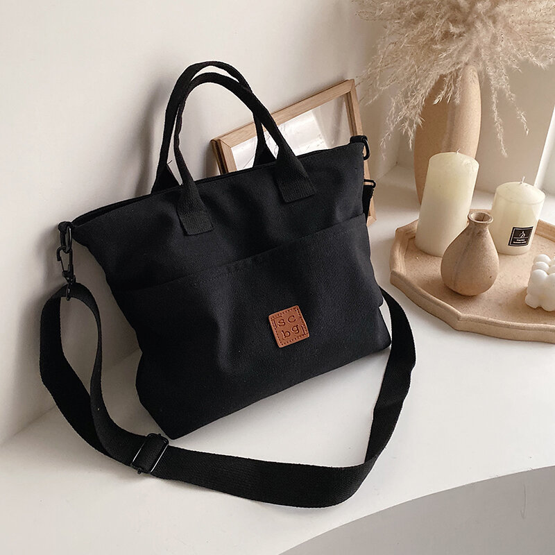 Ladies Designer Casual Tote Bag Canvas Crossbody Bags for Women 2021 Shoulder Bag Handbag Female Women Hand Bag Messenger Bags