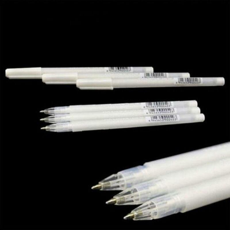 Белые маркерные ручки для рисования, художественные канцелярские принадлежности, белые маркерные ручки R20