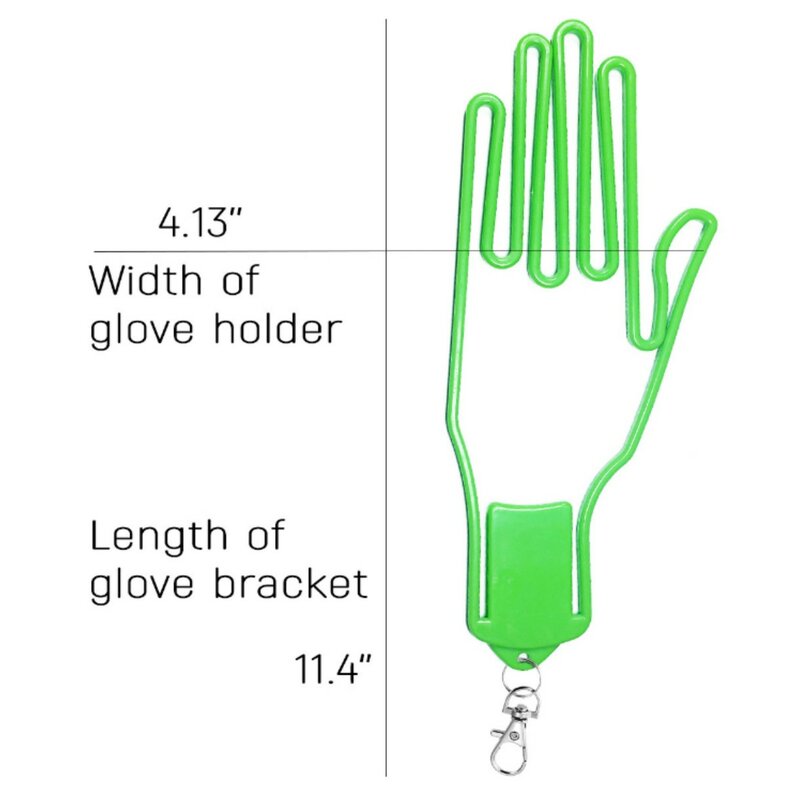 1 sztuk rękawica golfowa uchwyt Golfer narzędzie plastikowe rękawice golfowe Rack suszarka rękawica golfowa nosze wieszak z breloczkiem