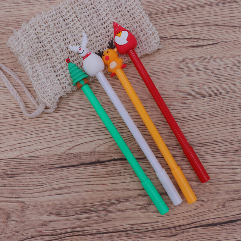 8 шт., рождественские дизайнерские шариковые ручки