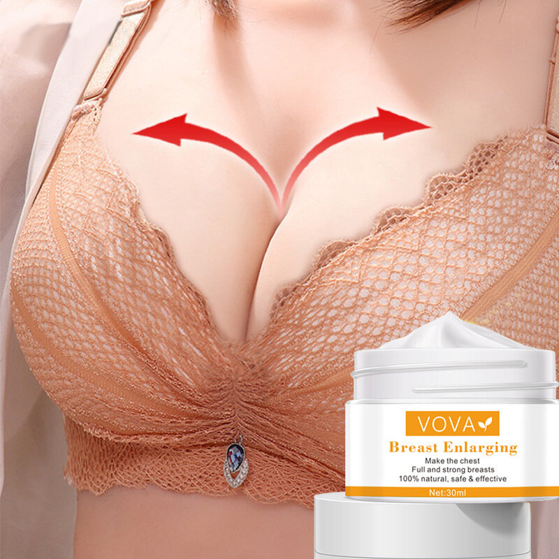 Vova หน้าอก Essential ครีม Frming หน้าอกขยายใหญ่หน้าอกขยายใหญ่หน้าอกนวด Breast Enlarge
