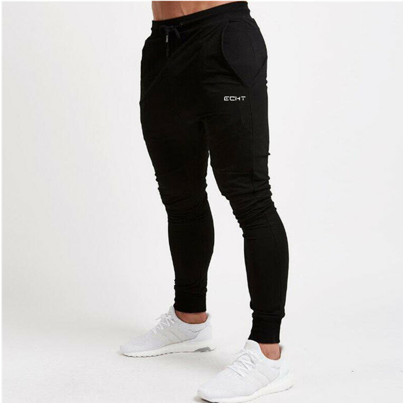Calças masculinas de alta qualidade da marca calças masculinas de fitness casual calças elásticas roupas de musculação casual camuflagem calças moletom joggers