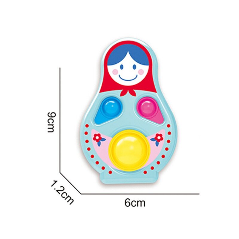 Brinquedos sensoriais do dedo do enigma das crianças do brinquedo da inquietação do autismo da placa do alívio do estresse para as crianças necessidades especiais