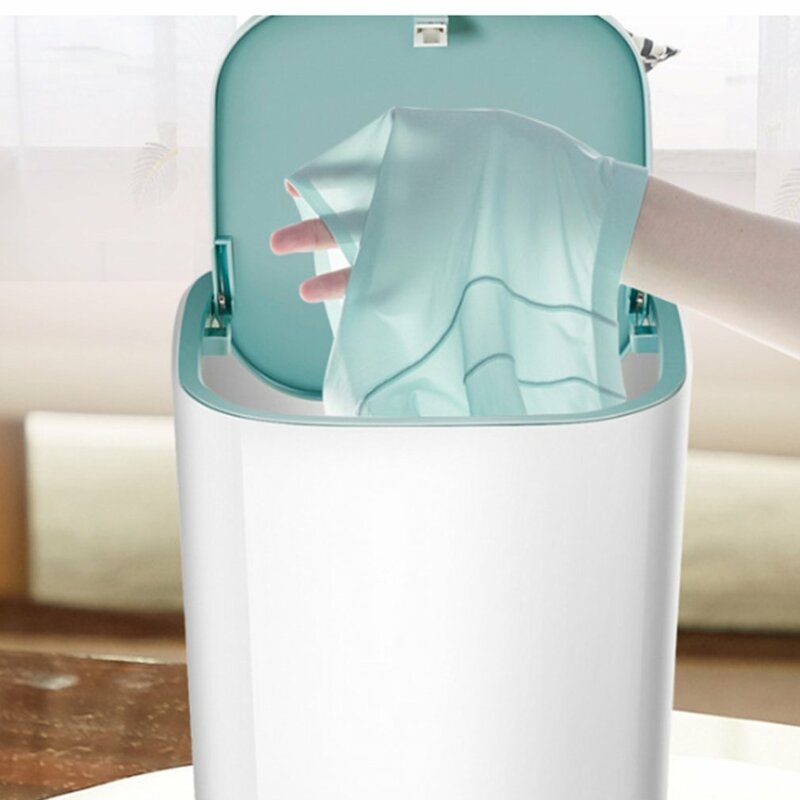 Siêu Âm Tuốc Bin Máy Giặt Mini Di Động Tuốc Bin Máy Vệ Sinh Nhà USB Để Bàn Máy Giặt