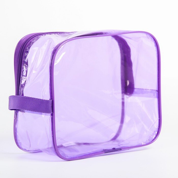 Набор сумок в роддом, 3 шт., цветной ПВХ, цвет фиолетовый   4697532
