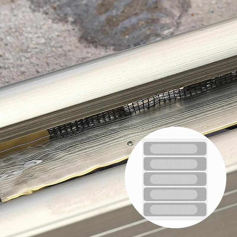 5PCS adesivo per finestra a rete fissa adesivo per uso domestico anti-zanzariera Fly insetto riparazione schermo adesivo da parete incolla finestra per finestra a rete