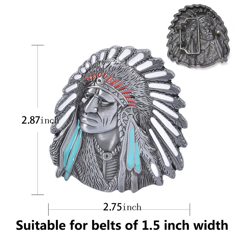 Horse Head Belt Buckle Eagle Man Western Cowboy Rodeo Belt Buckles For Men And Women Gift For Man Boy Friend Father