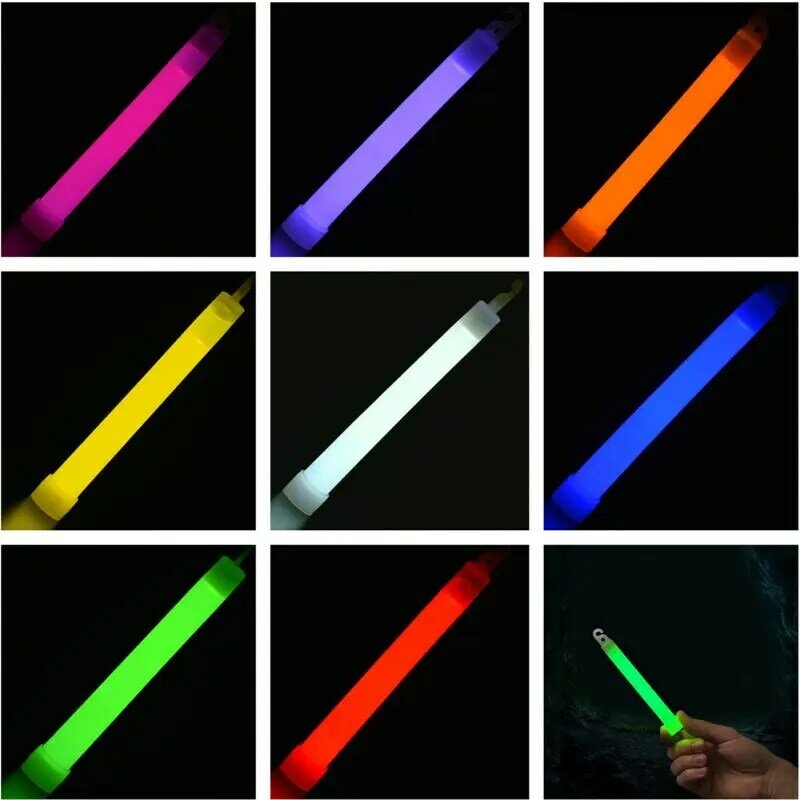 36 Glow Stick Ultra luminosi Plus - Bulk Pack grado industriale-Glow Stick impermeabile da 6 pollici-durata 12 ore colori misti