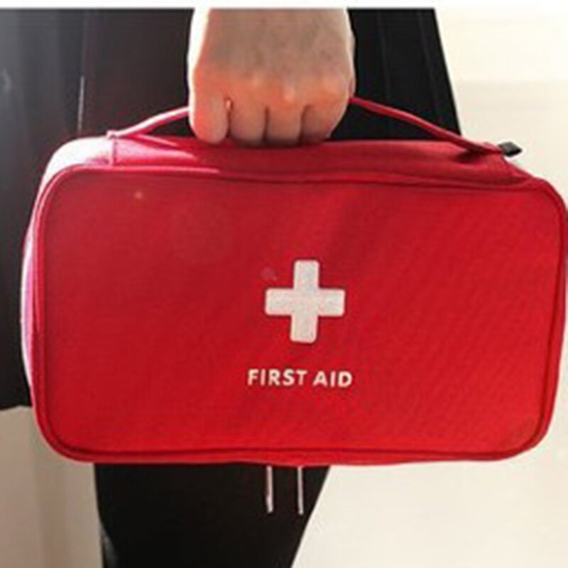 Tragbare Camping First Aid Kit Notfall Medizinische Tasche Lagerung Fall Wasserdichte Auto Kits Tasche Im Freien Reise Überleben Kit Leere Tasche