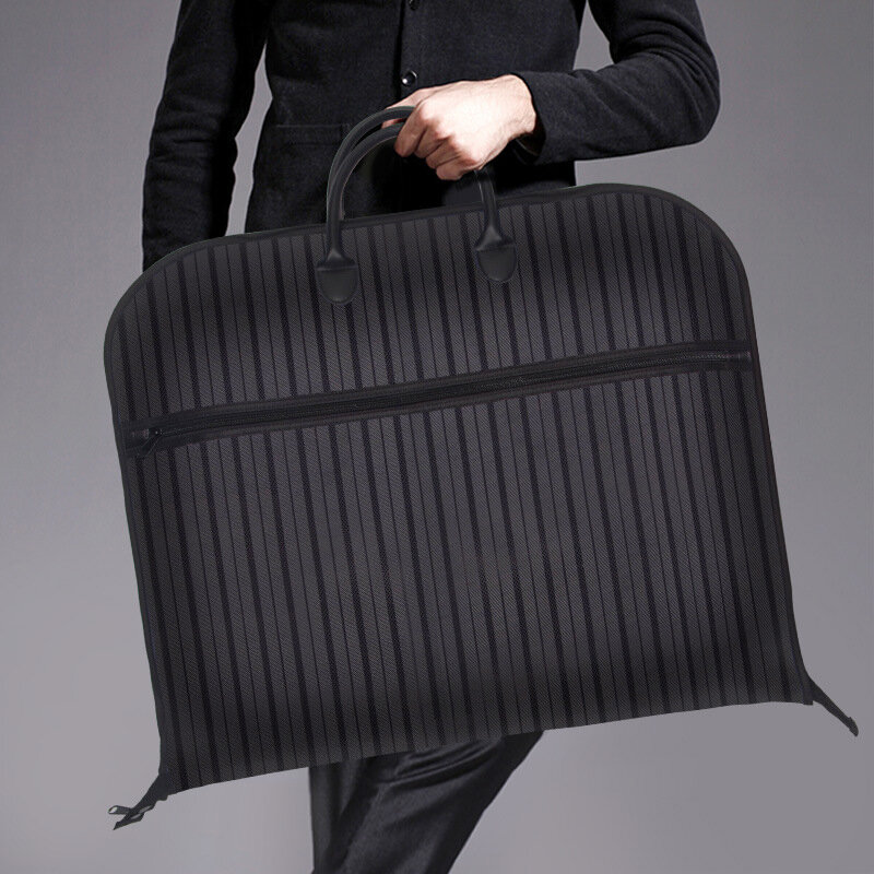 男性ビジネストラベルスーツバッグ手荷物持ち込みハンドバッグ防塵ケーブルオーガナイザーハンガークローゼットワードローブぶら下げケースアクセサリー