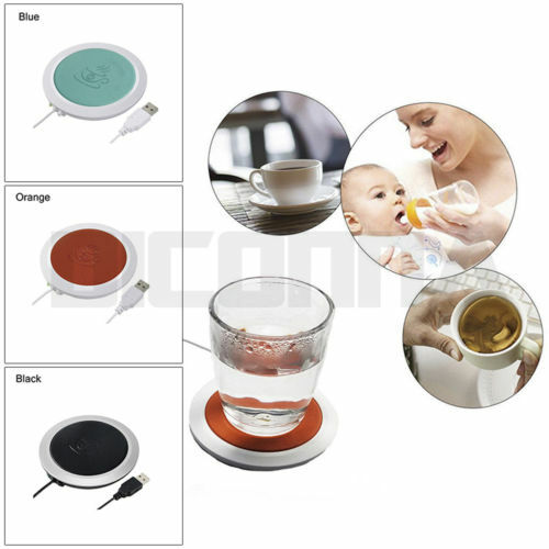 USB Silicone Heat Warmer Electric Insulation Coaster Cup Warm Heater Mat for Mug Baby Milk Warmer