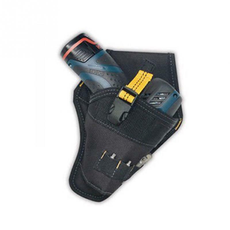 Ferramenta elétrica portátil, cinto de cintura, bolsa, chave de impacto, coldre de broca, suporte de broca elétrica sem fio, bolsa de ferramentas de cintura