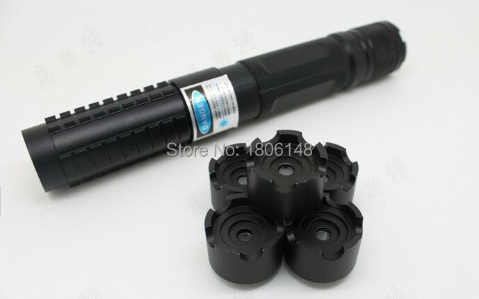 Super Powerful Military Blue Laser Pointers 100000m 100W 450nm Flashlight Light Burn Match candle lit cigarette wicked Hunting