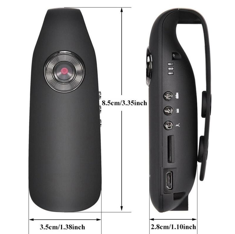 Mini kamera kamera na deskę rozdzielczą kamera HD 1080P kamera policja ciało motocykl motor Motion kamera z powrotem zamontowana wtyczka amerykańska 130 ° nagrywania w pętlę