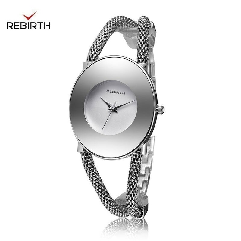 Rebirth relógios femininos moda senhoras relógios para mulher pulseira relogio feminino relógio de pulso presente de luxo bayan kol saati
