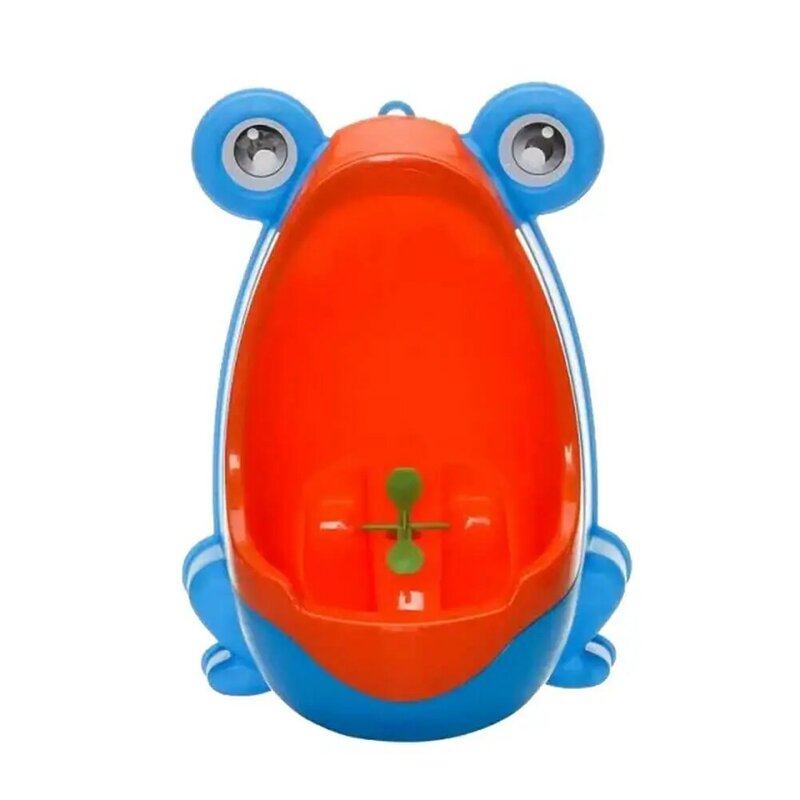 1 個ベビーボーイのトイレ便器立ちトイレカエル垂直壁掛けおしっこ幼児の少年浴室トレーナー小便チューブ便器