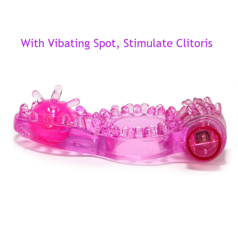 Exvoid Vlinder Penis Vibrator Ring Vertraging Ejacualtion Clitoris Stimuleren Elastische Siliconen Speeltjes Voor Mannen Cock Vibrerende Ring