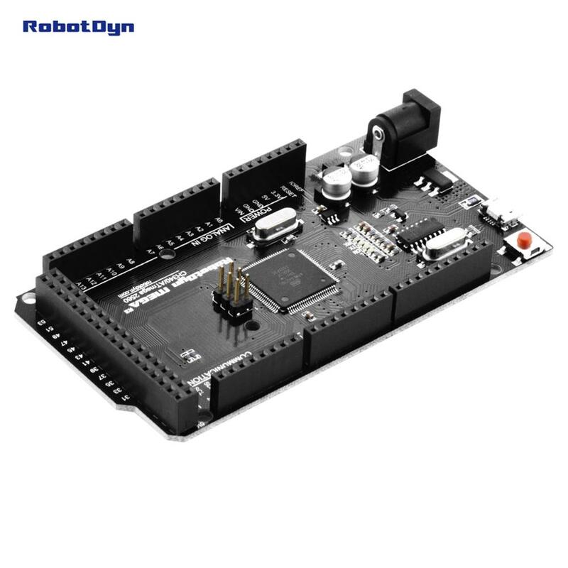 ميجا 2560 R3 CH340G/ATmega2560-16AU ، سلك MicroUSB. متوافق مع Arduino Mega 2560. مع محمل.