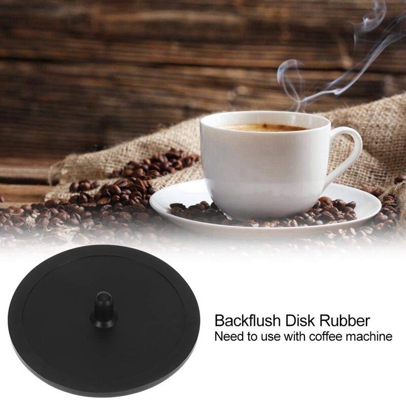 Blind Filter Backflush Disk Rubber do ekspresów do Espresso uszczelka do płukania głowy