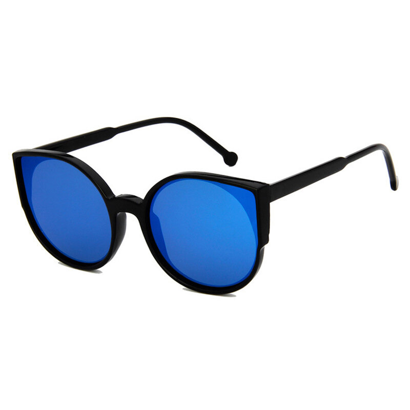 2018 damskie okulary przeciwsłoneczne cat eye moda powłoka lustro Sexy odcienie okulary przeciwsłoneczne dla kobiet Vintage okulary damskie okulary UV400
