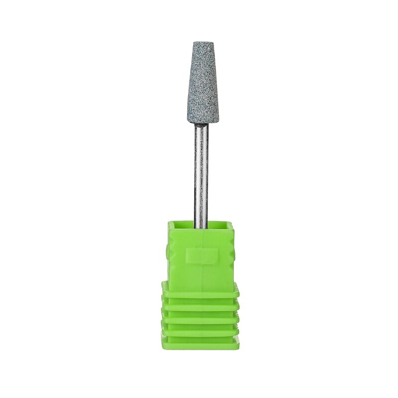 Meisha 2Pcs Ceramic Stone Grinding Head Nail Drill Bits Electric Manicure Machine Accessories Cutter Nail File Nail Art HF0008