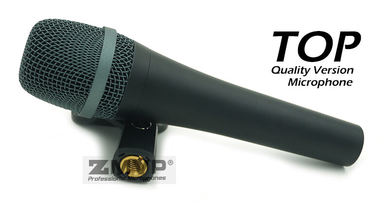 Klasa A jakość E945 profesjonalne wykonanie dynamiczny przewodowy mikrofon 945 super-kardioidalny mikrofon do Karaoke na żywo wokal Stage