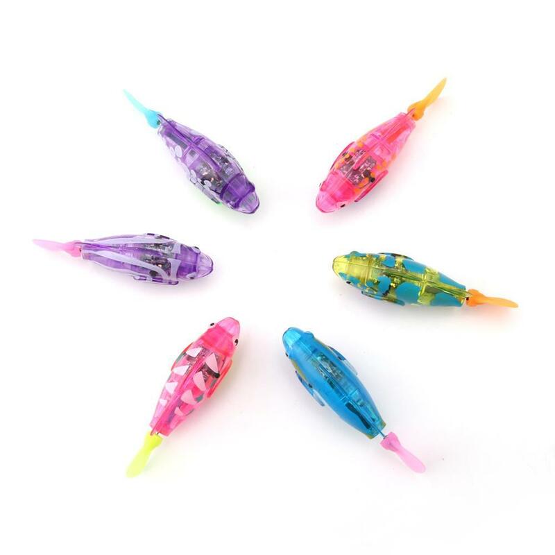 2019 新おかしい水泳電子魚のおもちゃ起動バッテリー駆動petのためタンク飾る魚