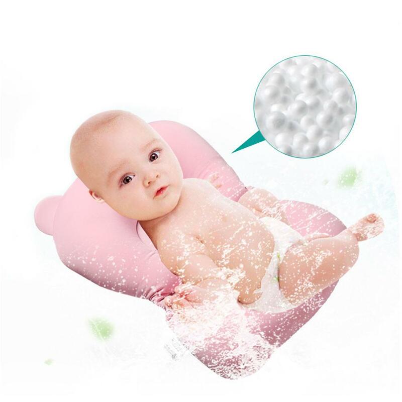 Rccity-rede para banho infantil, tecido ajustável, para bebês, banheira, banho e cuidados infantis