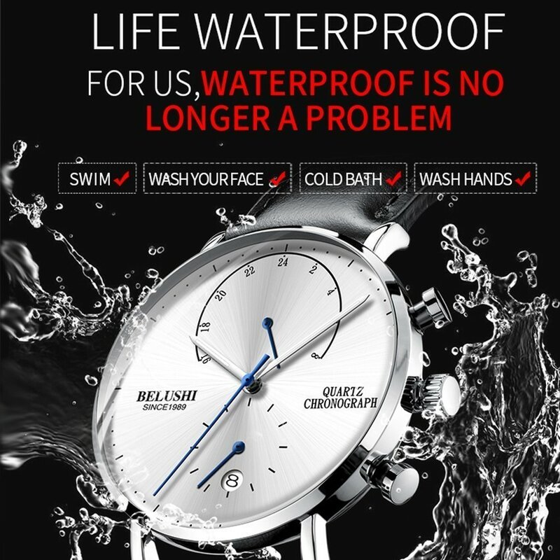Relógios masculinos 2018 relógios de quartzo aço da marca luxo fanshion casual relógio de pulso masculino à prova dwaterproof água relogio masculino