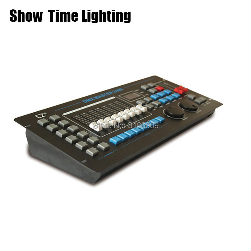 Show time 240B DMX Master Controller Console di illuminazione scenica attrezzatura DJ Console DMX 512 per faretti a testa mobile Par LED