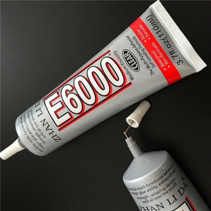 E6000 110ml 슈퍼 접착제 액체 접착제 다목적 산업 DIY 쥬얼리 크리스탈 라인 석 전화 화면 유리 접착제 도구