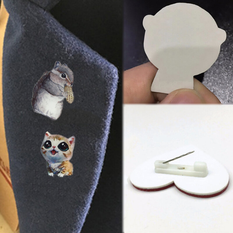 Koop Leuke Kinderen Pin Honden Vrouwen Broches Kleding Accessoires Sieraden Dier Kat Badge Kids Pins Bag Ornament Geschenken