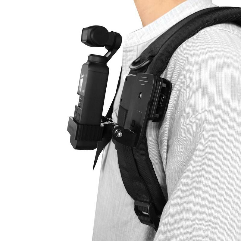 Alloy Adapter Expansion Kit Backpack Bracket Clamp Strap Clip Mount For DJI OSMO POCKET Gimbal GOPRO Camera Adapter Metal Holder