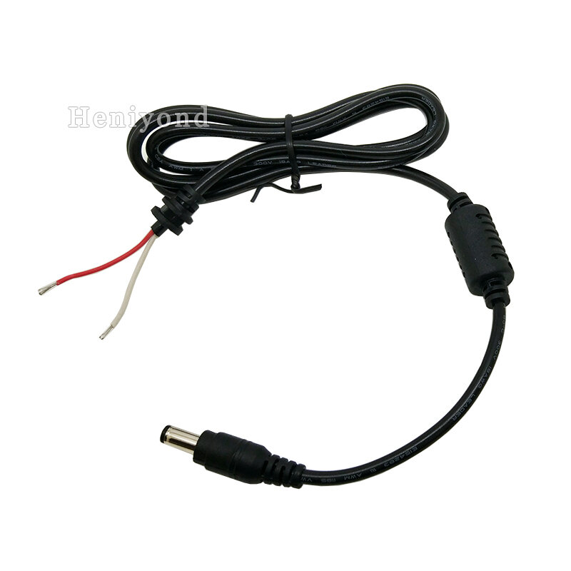 2 stücke 3.6ft 5,5*2,5mm DC Jack Tip stecker Stecker Cord Kabel Laptop Notebook Netzteil Kabel Für toshiba Power Ladegerät Adapter
