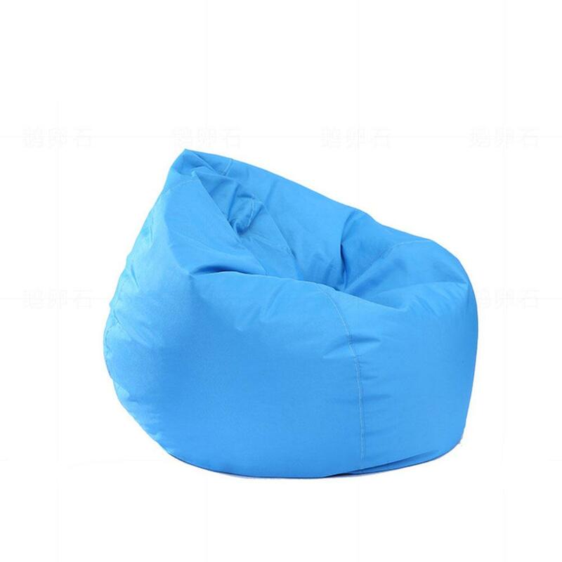 Stuffed Animal Storage/Toy Bean Bag Solid Color Oxford Chair Cover Large Beanbag(filling is not included)