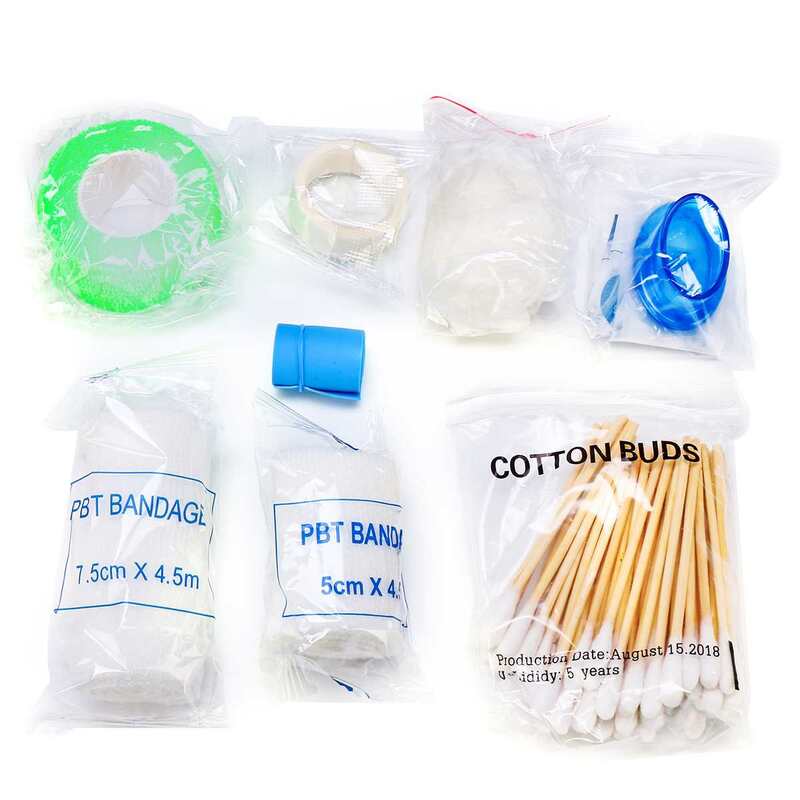 Portátil First Aid Kit Survival Bag, Mini saco de emergência para carro, casa, piquenique, camping, viagem, ao ar livre, 16pcs-300pcs