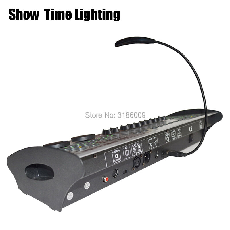 Profesjonalne oświetlenie sceniczne kontroler DMX 240A biała obudowa konsola sprzęt DJ DMX 512 sterowanie LED Par ruchoma głowica Showtime