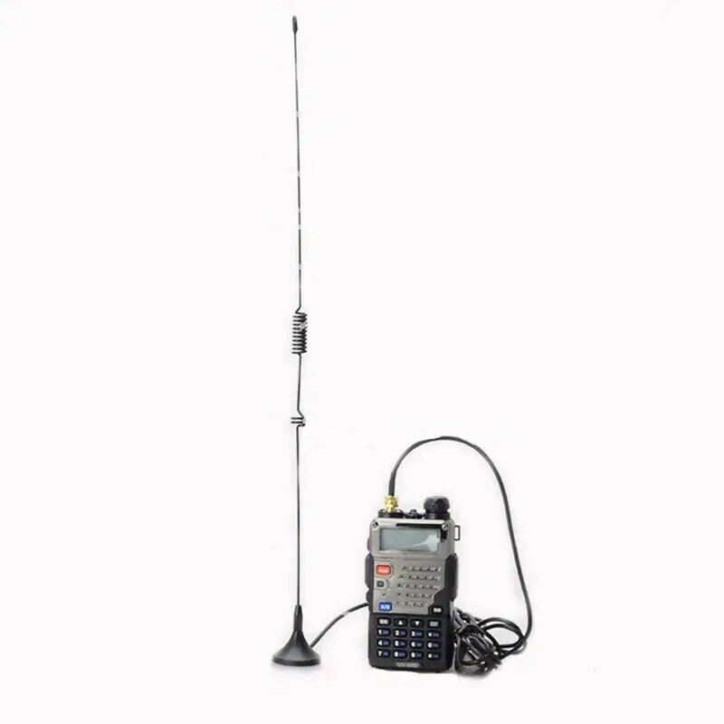 UT-106UV walkie talkie antena diamante SMA-F ut106 para rádio ham baofeng UV-5R BF-888S UV-82 UV-5RE antena longa acessórios