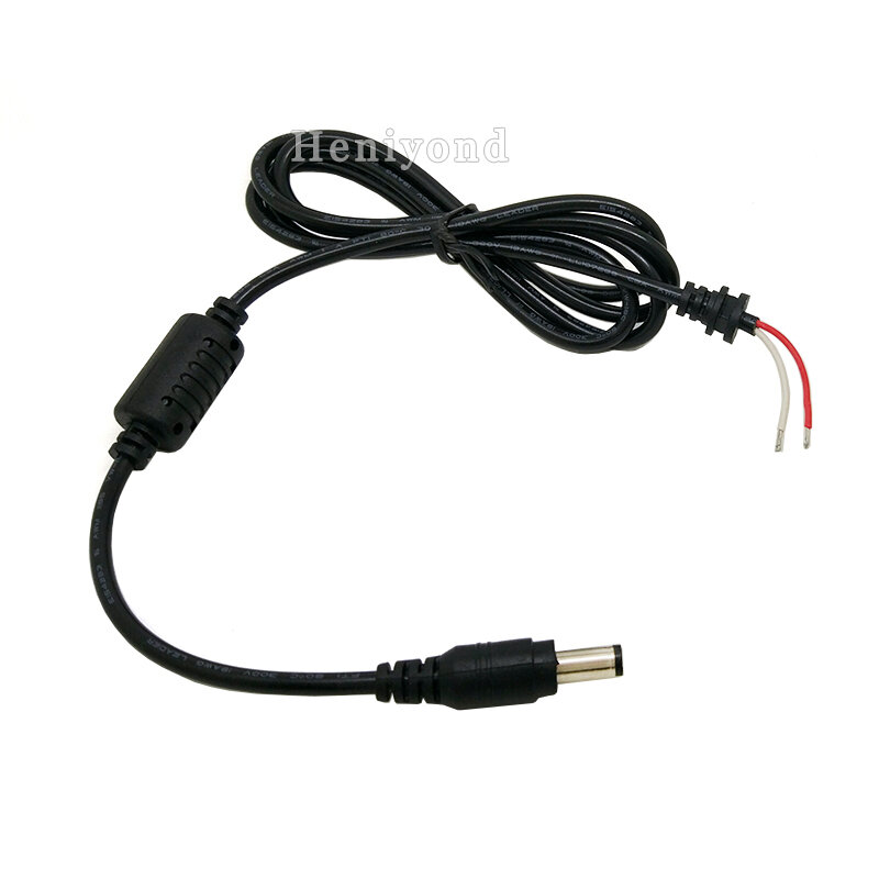 2 sztuk 3.6ft 5.5*2.5mm DC Jack Tip wtyczka złącze przewód kabel Laptop zasilacz do notebooka kabel do Toshiba ładowarka sieciowa