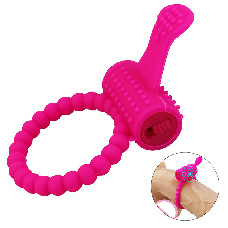 Męskie zabawki erotyczne silikonowe wibrujący Penis pierścienie męskie opóźnienie wytrysku dorosłe zabawki erotyczne dla mężczyzn produkty erotyczne wbudowane baterie
