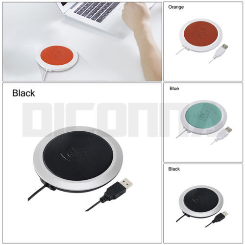 USB Silicone Warmer Nhiệt Vật Liệu Cách Nhiệt Điện Coaster Cup Nóng Ấm Mat cho Cốc Bé Sữa Ấm Hơn