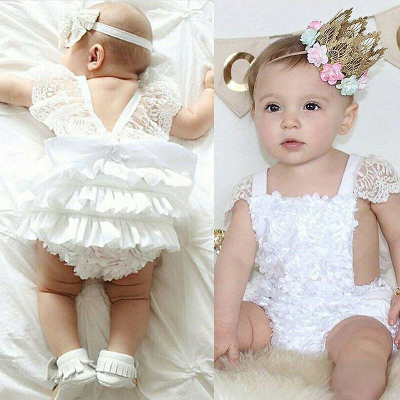 Prinzessin Spitze Rüschen Body Kleinkind Baby Kleidung Mädchen Rüschen Phantasie Bodys Kinder Trikot Tops