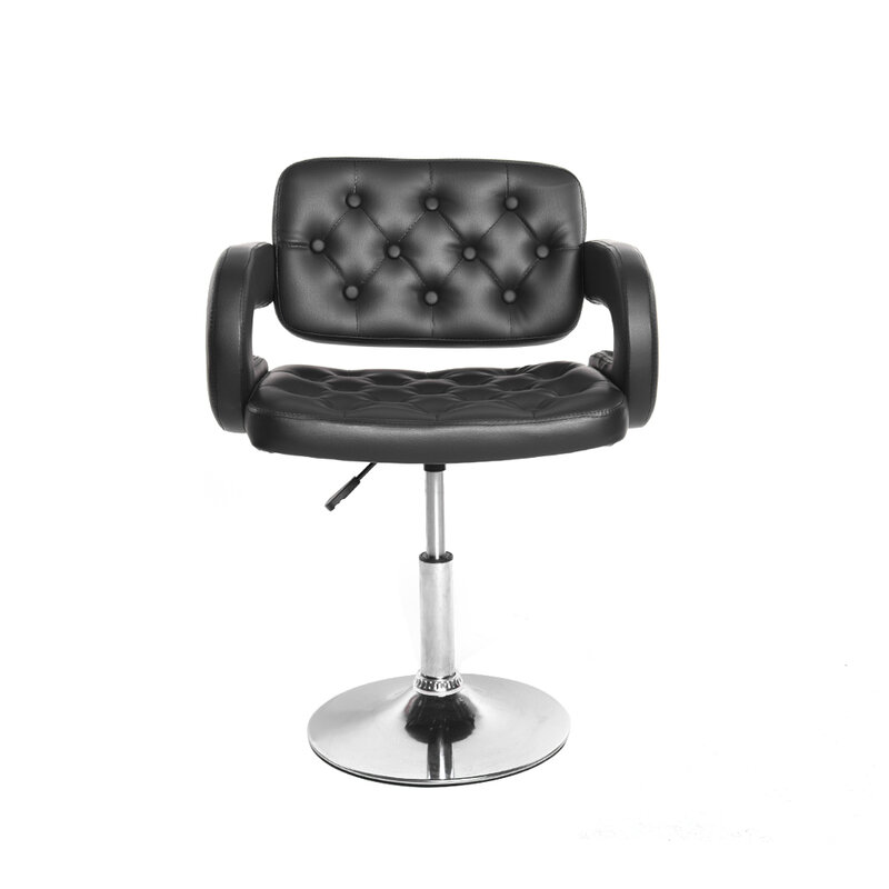 Panana moderno ajustável salão de beleza cadeira do barbeiro cadeiras banheira cabeleireiro corte de cabelo couro branco/preto