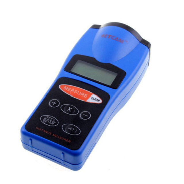 Handheld LCD Infrared Ultrasonic Laser Distance Meter Measurer Meter Digital laser ruler Dropship 0.91-30m