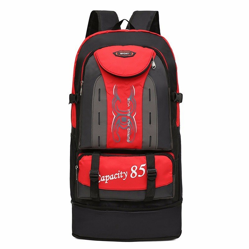 Большой рюкзак 80 л 85, Вместительная дорожная сумка для альпинизма, дорожная сумка, сумка на плечо, водонепроницаемая сумка для выходных
