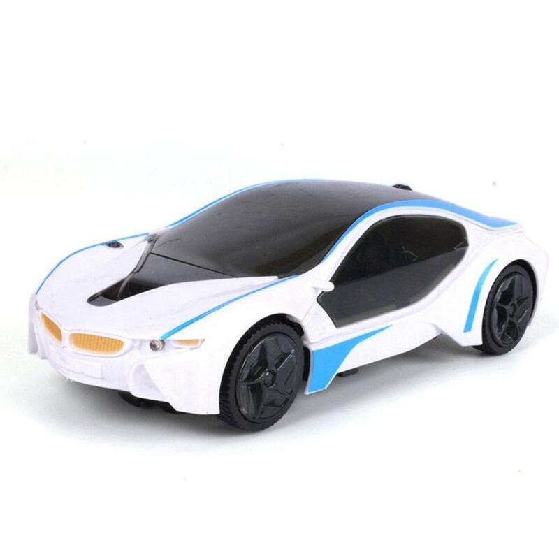 New Cool Car Flashing LED Light Music Sound Electric Toy Cars Kids Children Drop Shipping