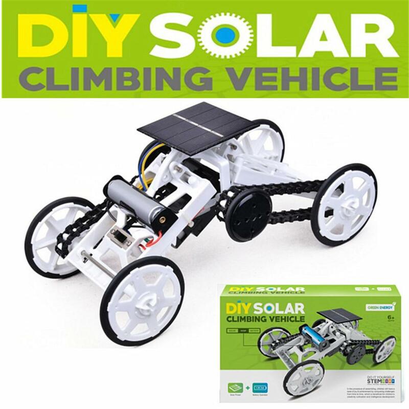 Rctown 4wd alpinista diy escalada crianças modelo de carro de brinquedo conjunto de carro kit de quatro rodas do bebê diversão brinquedos para meninos presentes do feriado